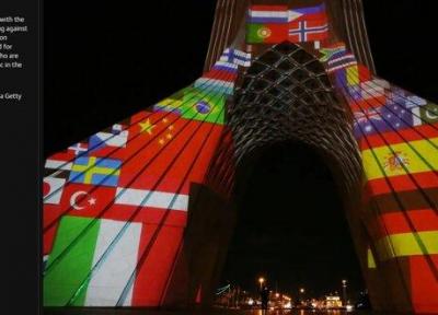 برج آزادی، سفیر فرهنگ روزهای کرونایی ایران، عکس