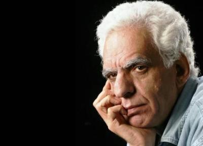 نصب سنگ مزار کیومرث پوراحمد ؛ ساده ساده همانطور که خودش وصیت کرده بود