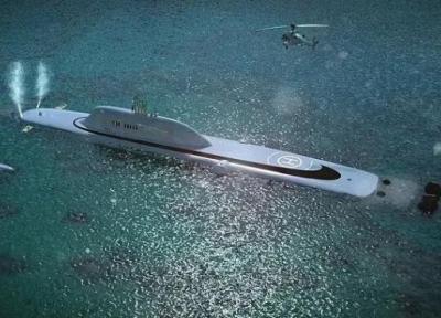 ساخت یک زیردریایی لوکس برای سوپر میلیاردرها ، عکس