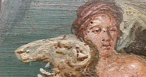 کشف دیوارنگاره افسانه ای در شهر باستانی پمپئی